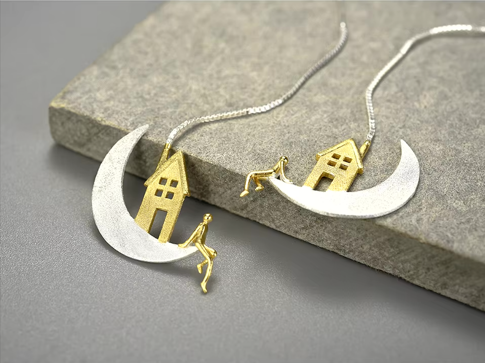 Home on the Moon Earrings