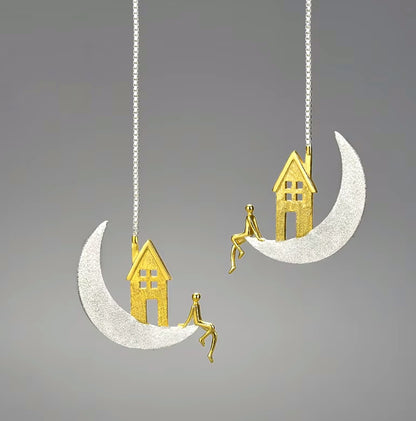 Home on the Moon Earrings