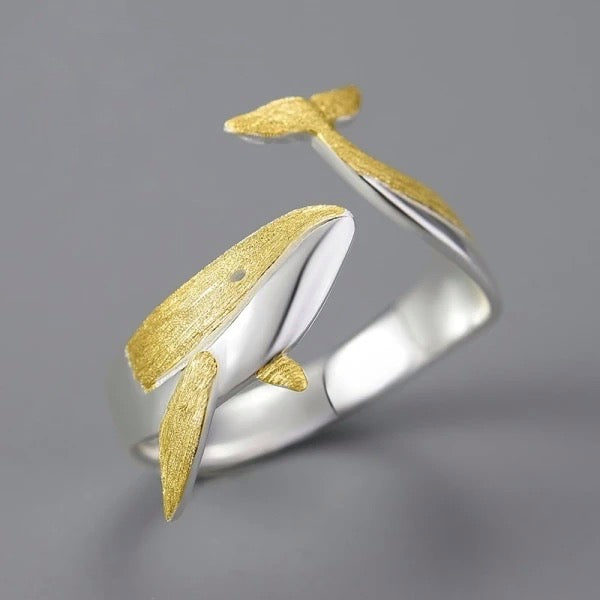 Whale Adjustable Ring