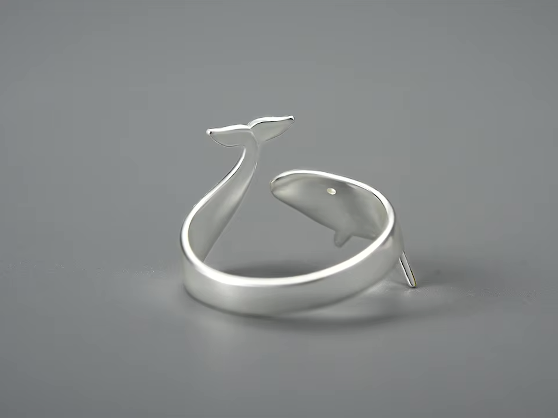 Whale Adjustable Ring