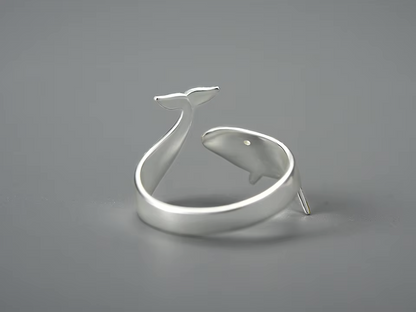 Whale Adjustable Ring