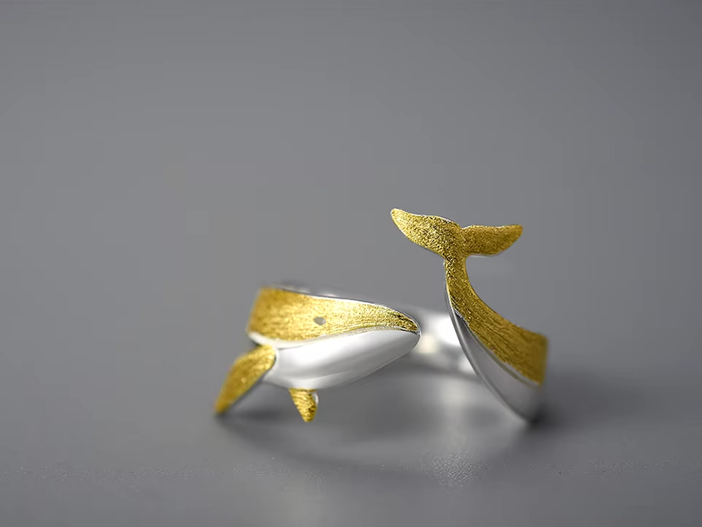 Whale Adjustable Ring