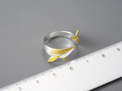 Whale Adjustable Ring